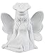 Creative Hobbies Resting Garden Fairy, Case of 6, Unfinished Ceramic Bisque, with How to Paint Your Own Pottery Booklet