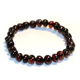 Adult Baltic Amber 7.5 Inch Bracelet by Momma Goose (Cherry)