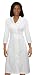 Vivi by Med Couture Women's Vivan ¾" Sleeve Dress White 18