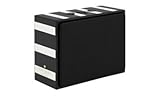kate spade new york Portable Wireless Bluetooth Speaker - Black / Cream Stripe