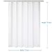 AmazerBath 78 Inch Shower Curtain Long, Plastic Shower Curtain Thick PEVA, Frosted Shower Curtain 78 Inches Long, Heavy Duty Shower Curtain 72x78 with 3 Big Weighted Stones and 12 Rustproof Grommets