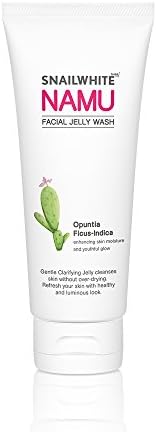 Namu Life Snailwhite Facial Jelly Wash 100ml with Opuntia Ficus-Indica enhancing skin moisture and youthful glow