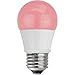 TCP 40W Equivalent, Single-Pack Pink A15 Light Bulbs, Non-Dimmable