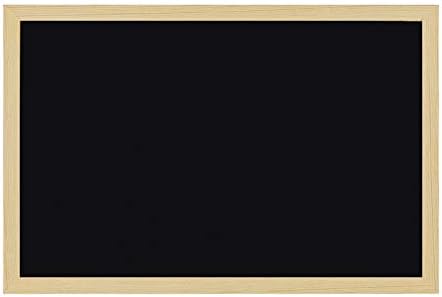 Rustic Wooden Framed Chalkboard Sign, Standing Rectangle Message Board for Vintage Decor for Kitchen, Restaurant, Bar Countertop, Wedding,Home 30 X 40cm