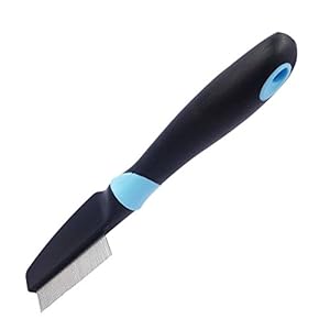 Voyage, pettine antipulci, antipidocchi e per la polvere, efficace contro pulci e pidocchi, pettine professionale per cani e gatti, pettine a denti fini per animali domestici Voyage Voyage, pettine antipulci, antipidocchi e per la polvere, efficace contro pulci e pidocchi, pettine professionale per cani e gatti, pettine a denti fini per animali domestici