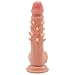 Gây Male 8.26 Inches Personal Massage Surface Bump with Realistic Suction Cup Dillo Waterproof for Women Adult Toys (Color : A)thumb 3