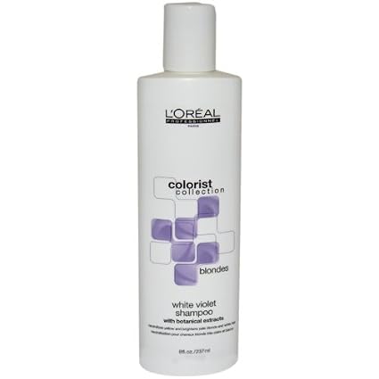 Colorist collection blondes White violet Shampoo by L'oreal for unisex Shampoo, 8 ounce (670281141015)