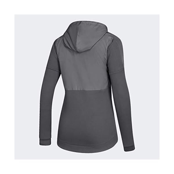 adidas women's full zip hooded game mode jacket