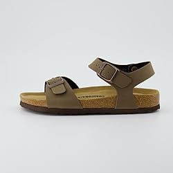 CUSHIONAIRE Women's Lauri Cork footbed Sandal with