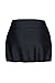 Aleumdr Women's Swimming Boardshort Shorts Panty Skort Bottom Medium Black