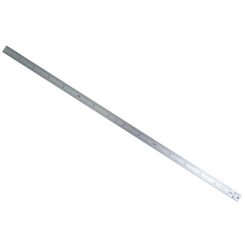 シンワ測定(Shinwa Sokutei) 直尺 シルバー 1.5m JIS1級 13056商品画像