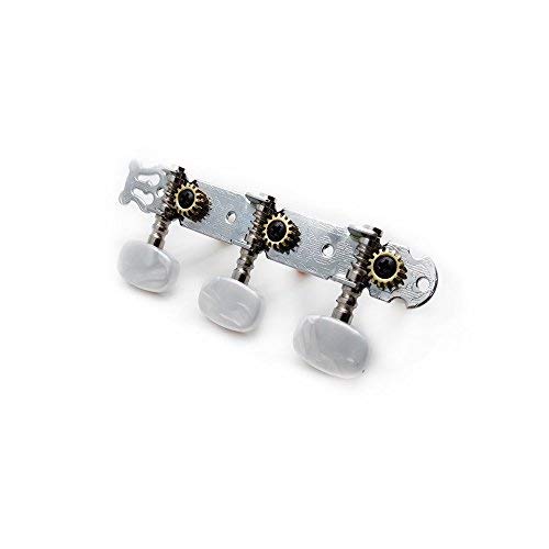 Timiy 2Pcs Adjustable Classical Guitar Tuning Pegs Set Classic Guitar Tuners Replacement