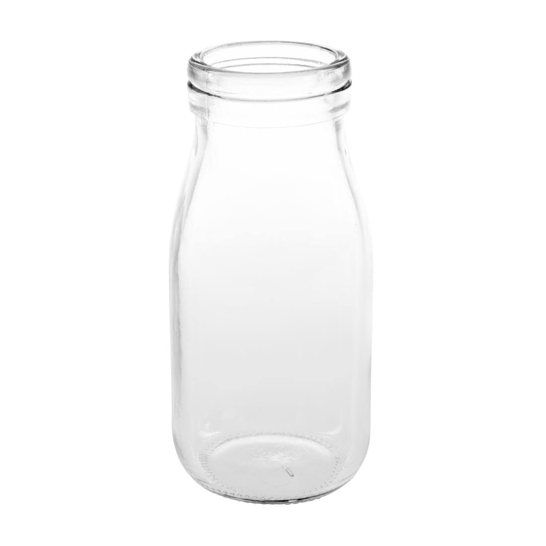 Olympia Glass Mini Milk Bottle 200Ml 7Oz Drinking Restaurant Glassware 12pc