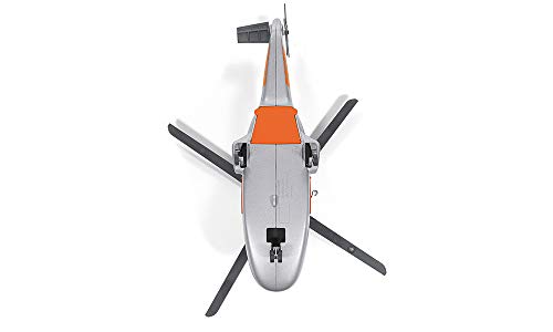 Siku 2527, SAR Transporthubschrauber, 1:50, Metall/Kunststoff, Inkl. Trage und zu rettende Spielzeugfigur, Automatisch einziehbare Seilwinde, Mehrfarbig – Bild 6