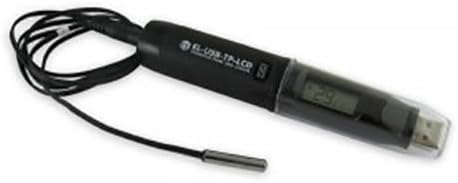 Lascar High Accuracy USB Temperature Data Logger w/ External Thermistor Probe and LCD Display