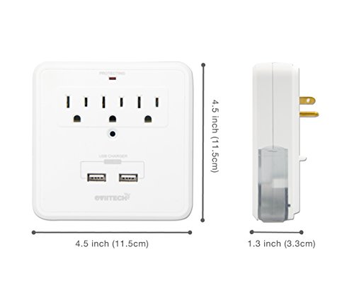 OviiTech-Multi-Functional-Surge-Protector-Wall-Outlet