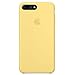 Anti-Drop iPhone 8 Plus / 7 Plus (5.5Inch) Liquid Silicone Gel Case, TOSHIELD Soft Microfiber Cloth Lining Cushion for iPhone 8 Plus and 7Plus (Yellow)