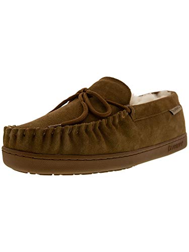 BEARPAW Men's Moc II Slip-On,Hickory,13 M US