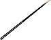 Lucasi Hybrid LHT88 Black Thorsten Hohmann Series Cue with Upgraded Zero Flex Slim Technology Shaft, 18.5-Ounce