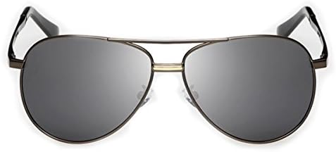 Heartisan Unisex Fashion Aviator Tinted Polarized Lens Sunglasses C1