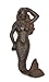 Mermaid Cast Iron Nautical Wall Hook Set of 2