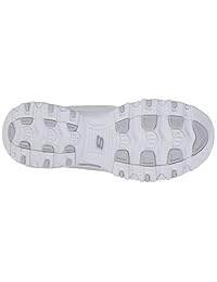 Skechers Women's D'Lites Memory Foam Lace-up Sneaker