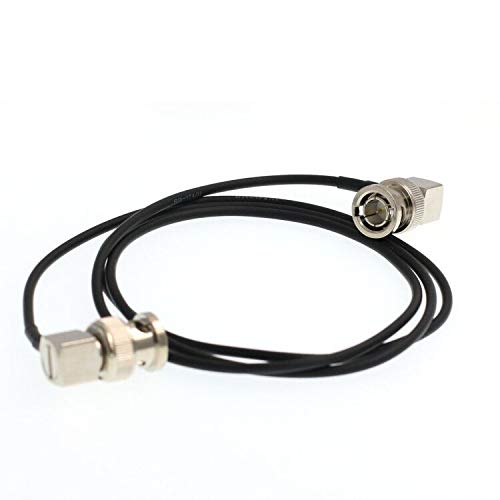 Eonvic 75Ohm RG174 BMCC Video Blackmagic Camera Flexible Soft and Thin HD SDI BNC Cable (15cm-WBNC)