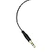ReTrak Retractable 3.5mm Audio Cable, Black (ETCABLE3535), 5- Feet, Old Black