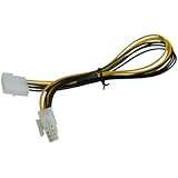 4 Pin Molex to 8 Pin ATX EPS12V Motherboard Power Supply Adapter Converter Cable