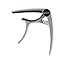 Capo for Acoustic Guitar - Aluminum Alloy - Professional Quality Trigger Style - Easy to Clamp with One Hand - Use on 6 String Electric, Acoustic and Classical Guitars, Ukelele (silver)