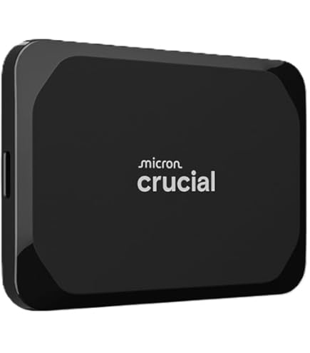Crucial X8 4TB Portable SSD - Up to 1050MB/s - PC and Mac - USB
