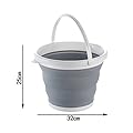 Folding Buckets Camping Car Cleaning Tools Accessories Outdoors Washing Go Fishing Bucket Household