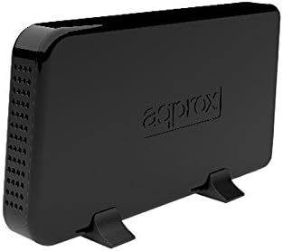 APPROX 3.5-Inch HDD SATA I/II Enclosure with USB 2.0 Connection - Black