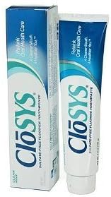 Closys Sulfate Free Fluoride Toothpaste Clean Mint 7 oz(Pack of 6)