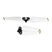 Anbee Spark Propellers 4730F Colored Props Blades for DJI Spark Drone, 8pcs (Red+White, 2 Sets)