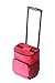 dbest products Ultra Compact Cooler Smart Cart, Red Insulated Collapsible Rolling Tailgate BBQ Beach Summer