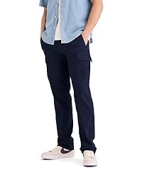 Dockers Men's Utility Cargo Pant Straight Fit, Navy