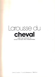 Larousse du cheval 062097