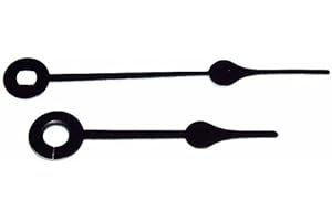 ANBCOLLECTIBLES 3" Spade Quartz Battery Clock Hands