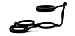 Aztec Trail Fold'n'Hold Foldable and Collapsible Handle for 20 and 30 ounces Tumblers, Black