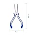Pandahall 1pc Carbon-Hardened Steel Ferronickel Long Chain Nose Pliers Needle Nose Pliers Handy Jewelry Pliers 6.1x2.36 Inch