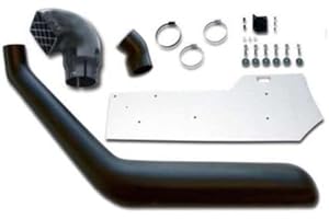 LEDIN Snorkel Kit System Compatible For 1990-1997 Toyota 80 Series Land Cruiser Lexus LX450 Offroad 4x4 4WD High Mount Pipe Tube