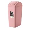 MADHEHAO Swing-top Deksel Prullenbak Vuilnisbak, rechthoekige Plastic Recycling Bin, badkamer Slanke Prullenbak Voor…