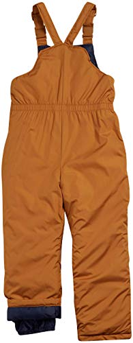 Wippette Boys' 2-Piece Heavyweight Snowsuit with Puffer Jacket and Snow Bib Pants, Size 4T, Navy/Brown Space