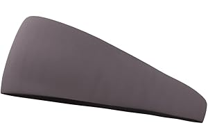 Bondi Band Headbands for Women, Tapered Anti Slip Workout Headbands That Stay In Place, Absorbent, Moisture Wicking, For Running, Yoga, Skiing and More, Gray, 3 Inch