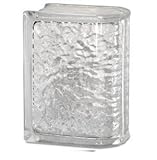 Pittsburgh Corning 6x8x4 Icescapes End Block Glass Block