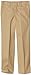 Dickies Boys' Big Flex Waist Flat Front Pants, Khaki, 12