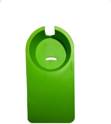 Smart Drinklip Portable Cup Holder with Coffee Mug Handle Cut, Green