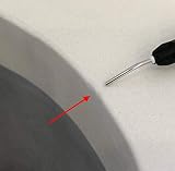 HIMG White Tones Quartz Worktop Repair Kit - White Stone Chip Repair view 8