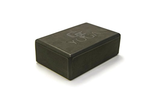 Gradient Fitness Yoga Blocks (2 Piece Set) â€“ Lightweight High-Density EVA Foam â€“ Improve Flexibility and Prevent Injury â€“ Odor and Moisture Resistant (Black, 3 inch)